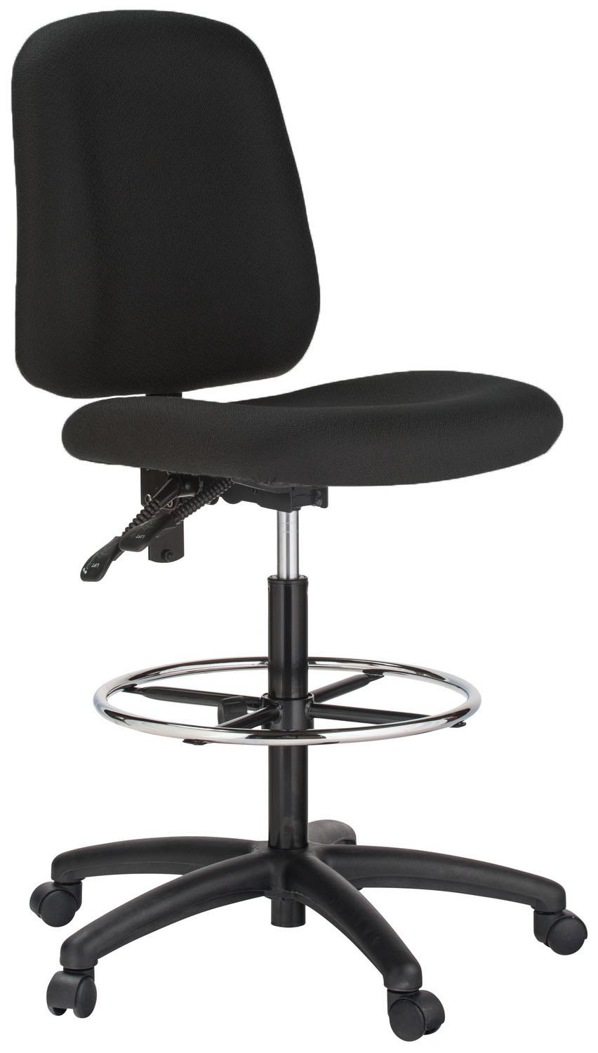 Harwick 100KE drafting chair, black