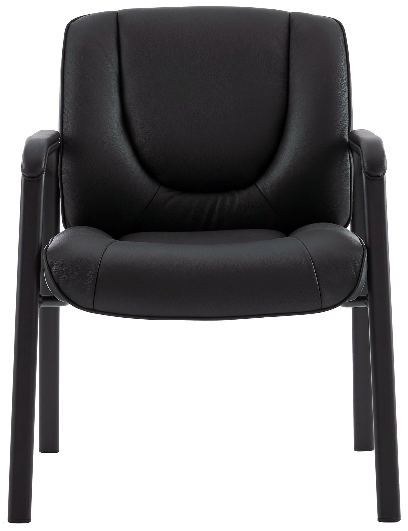 Harwick 820L leather waiting room chair